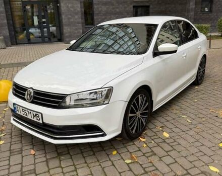 Белый Фольксваген Джетта, объемом двигателя 1.8 л и пробегом 157 тыс. км за 14800 $, фото 1 на Automoto.ua