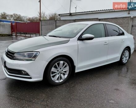 Белый Фольксваген Джетта, объемом двигателя 1.6 л и пробегом 80 тыс. км за 8990 $, фото 1 на Automoto.ua