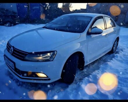 Белый Фольксваген Джетта, объемом двигателя 2 л и пробегом 208 тыс. км за 9850 $, фото 1 на Automoto.ua