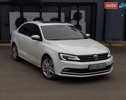 Белый Фольксваген Джетта, объемом двигателя 1.8 л и пробегом 102 тыс. км за 10499 $, фото 1 на Automoto.ua