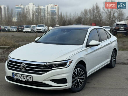 Белый Фольксваген Джетта, объемом двигателя 1.4 л и пробегом 124 тыс. км за 16500 $, фото 1 на Automoto.ua