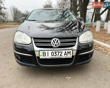 Черный Фольксваген Джетта, объемом двигателя 1.6 л и пробегом 195 тыс. км за 5400 $, фото 1 на Automoto.ua