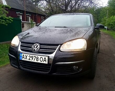 Черный Фольксваген Джетта, объемом двигателя 1.6 л и пробегом 208 тыс. км за 4500 $, фото 1 на Automoto.ua