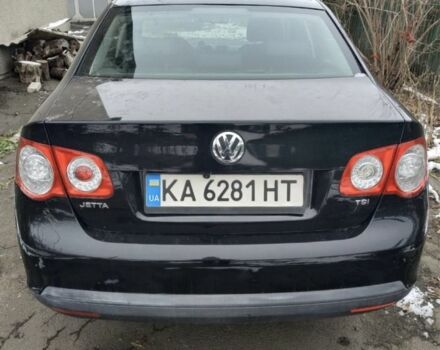 Черный Фольксваген Джетта, объемом двигателя 1.4 л и пробегом 285 тыс. км за 6500 $, фото 2 на Automoto.ua