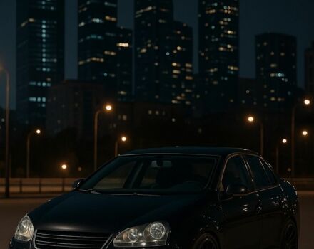 Черный Фольксваген Джетта, объемом двигателя 1.6 л и пробегом 199 тыс. км за 1300 $, фото 1 на Automoto.ua