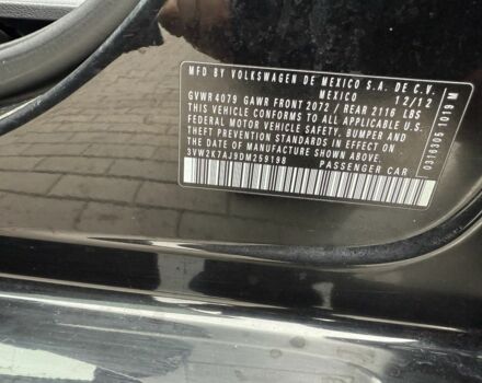 Черный Фольксваген Джетта, объемом двигателя 2 л и пробегом 180 тыс. км за 8200 $, фото 16 на Automoto.ua