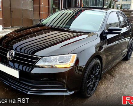 Черный Фольксваген Джетта, объемом двигателя 2.5 л и пробегом 190 тыс. км за 9700 $, фото 2 на Automoto.ua