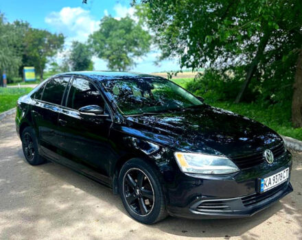 Черный Фольксваген Джетта, объемом двигателя 2 л и пробегом 220 тыс. км за 7500 $, фото 1 на Automoto.ua