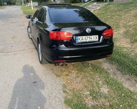 Черный Фольксваген Джетта, объемом двигателя 2.5 л и пробегом 320 тыс. км за 7500 $, фото 2 на Automoto.ua