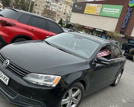 Черный Фольксваген Джетта, объемом двигателя 1.9 л и пробегом 180 тыс. км за 10800 $, фото 2 на Automoto.ua
