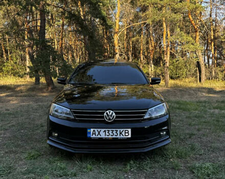 Черный Фольксваген Джетта, объемом двигателя 1.8 л и пробегом 134 тыс. км за 12000 $, фото 1 на Automoto.ua