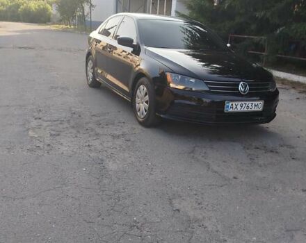 Черный Фольксваген Джетта, объемом двигателя 2 л и пробегом 140 тыс. км за 8800 $, фото 1 на Automoto.ua