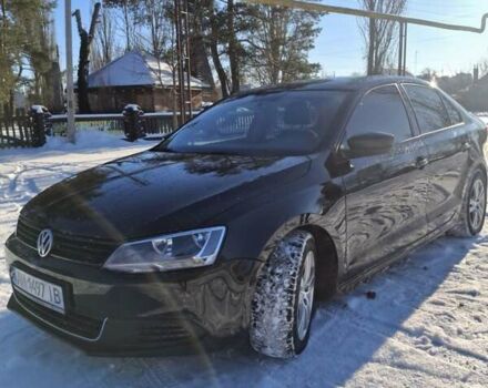 Черный Фольксваген Джетта, объемом двигателя 2 л и пробегом 234 тыс. км за 8200 $, фото 1 на Automoto.ua