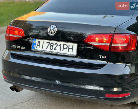 Черный Фольксваген Джетта, объемом двигателя 1.8 л и пробегом 177 тыс. км за 9990 $, фото 11 на Automoto.ua