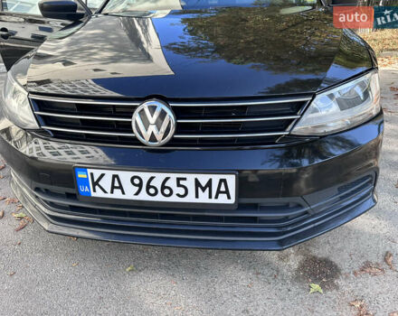 Черный Фольксваген Джетта, объемом двигателя 1.8 л и пробегом 270 тыс. км за 8600 $, фото 2 на Automoto.ua