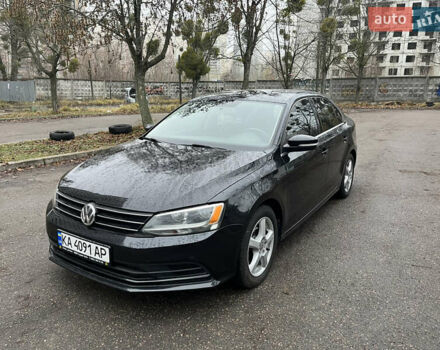 Черный Фольксваген Джетта, объемом двигателя 1.98 л и пробегом 145 тыс. км за 9400 $, фото 2 на Automoto.ua