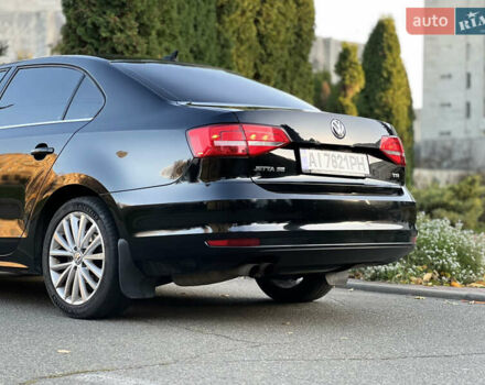 Черный Фольксваген Джетта, объемом двигателя 1.8 л и пробегом 177 тыс. км за 9990 $, фото 9 на Automoto.ua