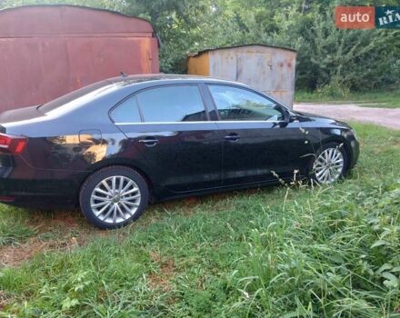 Черный Фольксваген Джетта, объемом двигателя 2 л и пробегом 155 тыс. км за 12950 $, фото 4 на Automoto.ua