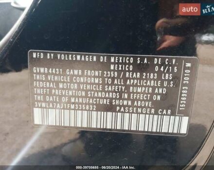 Черный Фольксваген Джетта, объемом двигателя 2 л и пробегом 85 тыс. км за 2400 $, фото 8 на Automoto.ua