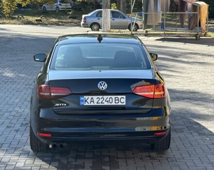 Черный Фольксваген Джетта, объемом двигателя 2 л и пробегом 208 тыс. км за 8600 $, фото 3 на Automoto.ua