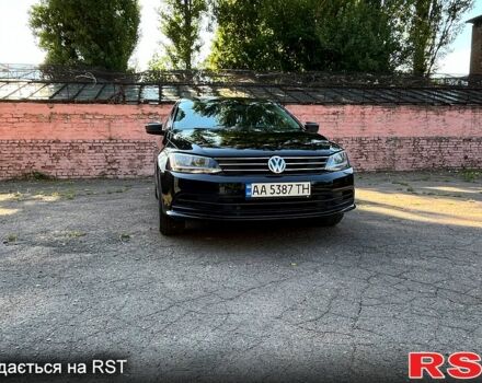 Черный Фольксваген Джетта, объемом двигателя 2 л и пробегом 209 тыс. км за 9300 $, фото 1 на Automoto.ua