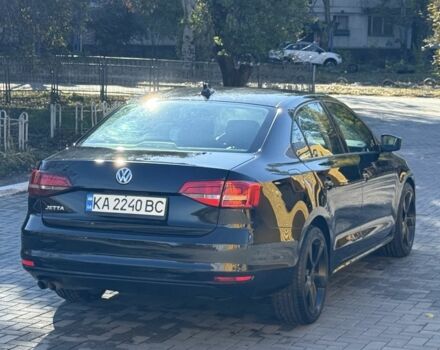 Черный Фольксваген Джетта, объемом двигателя 2 л и пробегом 208 тыс. км за 8600 $, фото 2 на Automoto.ua