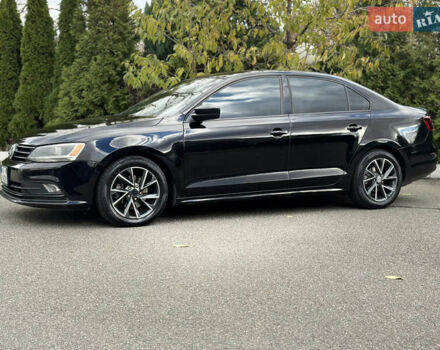 Черный Фольксваген Джетта, объемом двигателя 1.8 л и пробегом 167 тыс. км за 9500 $, фото 4 на Automoto.ua