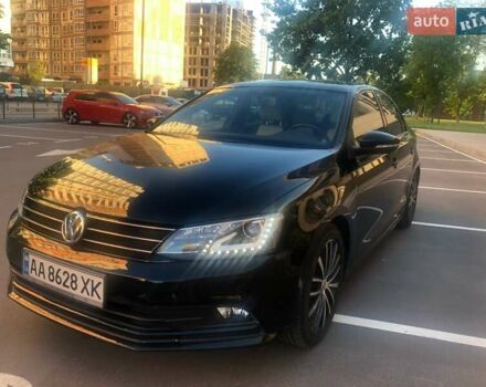 Черный Фольксваген Джетта, объемом двигателя 1.8 л и пробегом 116 тыс. км за 12700 $, фото 5 на Automoto.ua