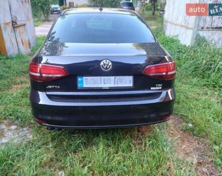 Черный Фольксваген Джетта, объемом двигателя 2 л и пробегом 155 тыс. км за 12950 $, фото 2 на Automoto.ua