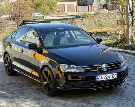 Черный Фольксваген Джетта, объемом двигателя 2 л и пробегом 208 тыс. км за 8600 $, фото 1 на Automoto.ua