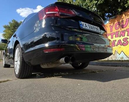 Черный Фольксваген Джетта, объемом двигателя 1.8 л и пробегом 115 тыс. км за 9700 $, фото 13 на Automoto.ua