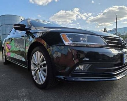 Черный Фольксваген Джетта, объемом двигателя 1.8 л и пробегом 115 тыс. км за 9700 $, фото 5 на Automoto.ua