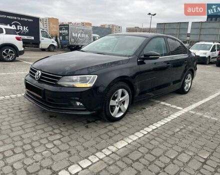Черный Фольксваген Джетта, объемом двигателя 1.6 л и пробегом 148 тыс. км за 13700 $, фото 1 на Automoto.ua