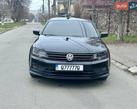 Черный Фольксваген Джетта, объемом двигателя 1.8 л и пробегом 90 тыс. км за 11500 $, фото 2 на Automoto.ua