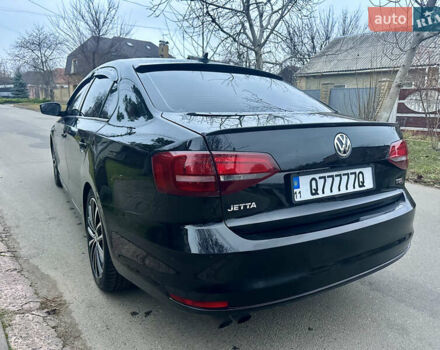 Черный Фольксваген Джетта, объемом двигателя 1.8 л и пробегом 90 тыс. км за 11500 $, фото 7 на Automoto.ua