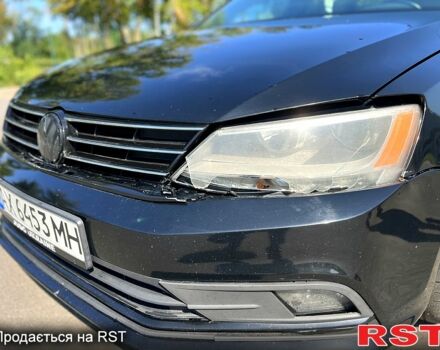 Черный Фольксваген Джетта, объемом двигателя 1.8 л и пробегом 143 тыс. км за 9000 $, фото 5 на Automoto.ua