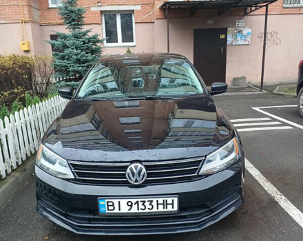 Черный Фольксваген Джетта, объемом двигателя 1.4 л и пробегом 99 тыс. км за 9800 $, фото 3 на Automoto.ua