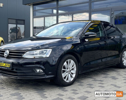 Черный Фольксваген Джетта, объемом двигателя 1.6 л и пробегом 130 тыс. км за 14000 $, фото 2 на Automoto.ua