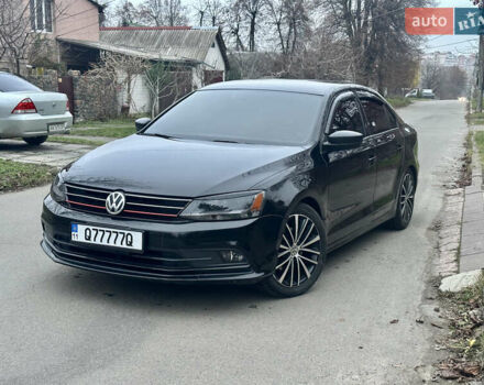 Черный Фольксваген Джетта, объемом двигателя 1.8 л и пробегом 90 тыс. км за 11500 $, фото 1 на Automoto.ua