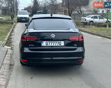 Черный Фольксваген Джетта, объемом двигателя 1.8 л и пробегом 90 тыс. км за 11500 $, фото 5 на Automoto.ua