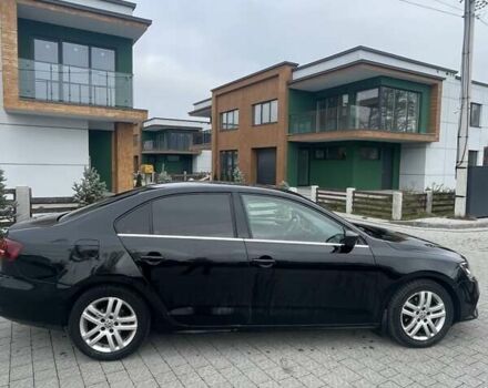 Черный Фольксваген Джетта, объемом двигателя 1.4 л и пробегом 200 тыс. км за 9700 $, фото 1 на Automoto.ua