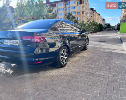 Черный Фольксваген Джетта, объемом двигателя 1.4 л и пробегом 156 тыс. км за 10500 $, фото 4 на Automoto.ua