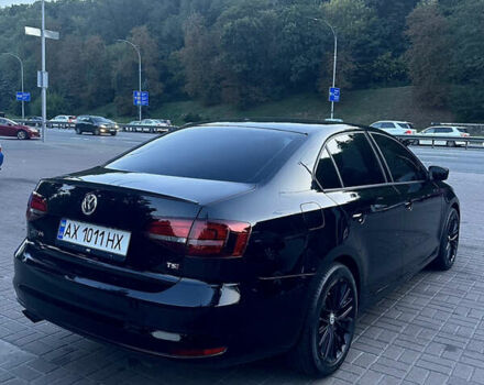 Черный Фольксваген Джетта, объемом двигателя 1.4 л и пробегом 105 тыс. км за 9500 $, фото 3 на Automoto.ua