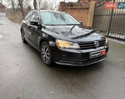 Черный Фольксваген Джетта, объемом двигателя 1.4 л и пробегом 160 тыс. км за 11990 $, фото 1 на Automoto.ua