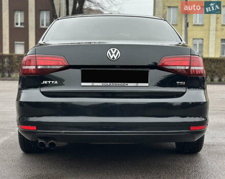 Черный Фольксваген Джетта, объемом двигателя 1.4 л и пробегом 175 тыс. км за 8999 $, фото 9 на Automoto.ua