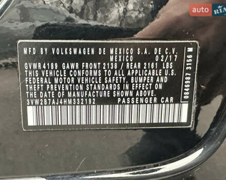 Черный Фольксваген Джетта, объемом двигателя 1.4 л и пробегом 175 тыс. км за 8999 $, фото 32 на Automoto.ua