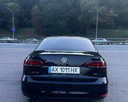 Черный Фольксваген Джетта, объемом двигателя 1.4 л и пробегом 105 тыс. км за 9500 $, фото 4 на Automoto.ua