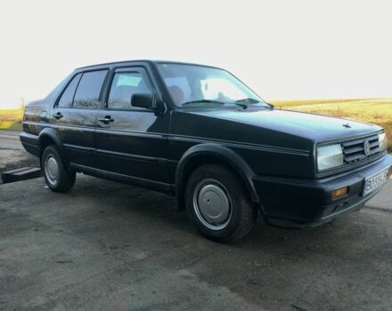 Черный Фольксваген Джетта, объемом двигателя 1.8 л и пробегом 400 тыс. км за 1100 $, фото 1 на Automoto.ua