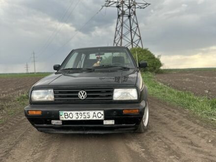 Черный Фольксваген Джетта, объемом двигателя 1.8 л и пробегом 2 тыс. км за 1200 $, фото 1 на Automoto.ua