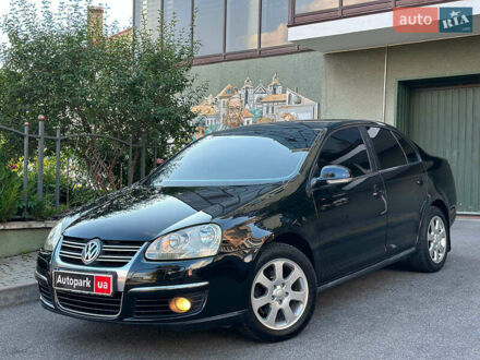 Черный Фольксваген Джетта, объемом двигателя 1.6 л и пробегом 200 тыс. км за 5950 $, фото 1 на Automoto.ua